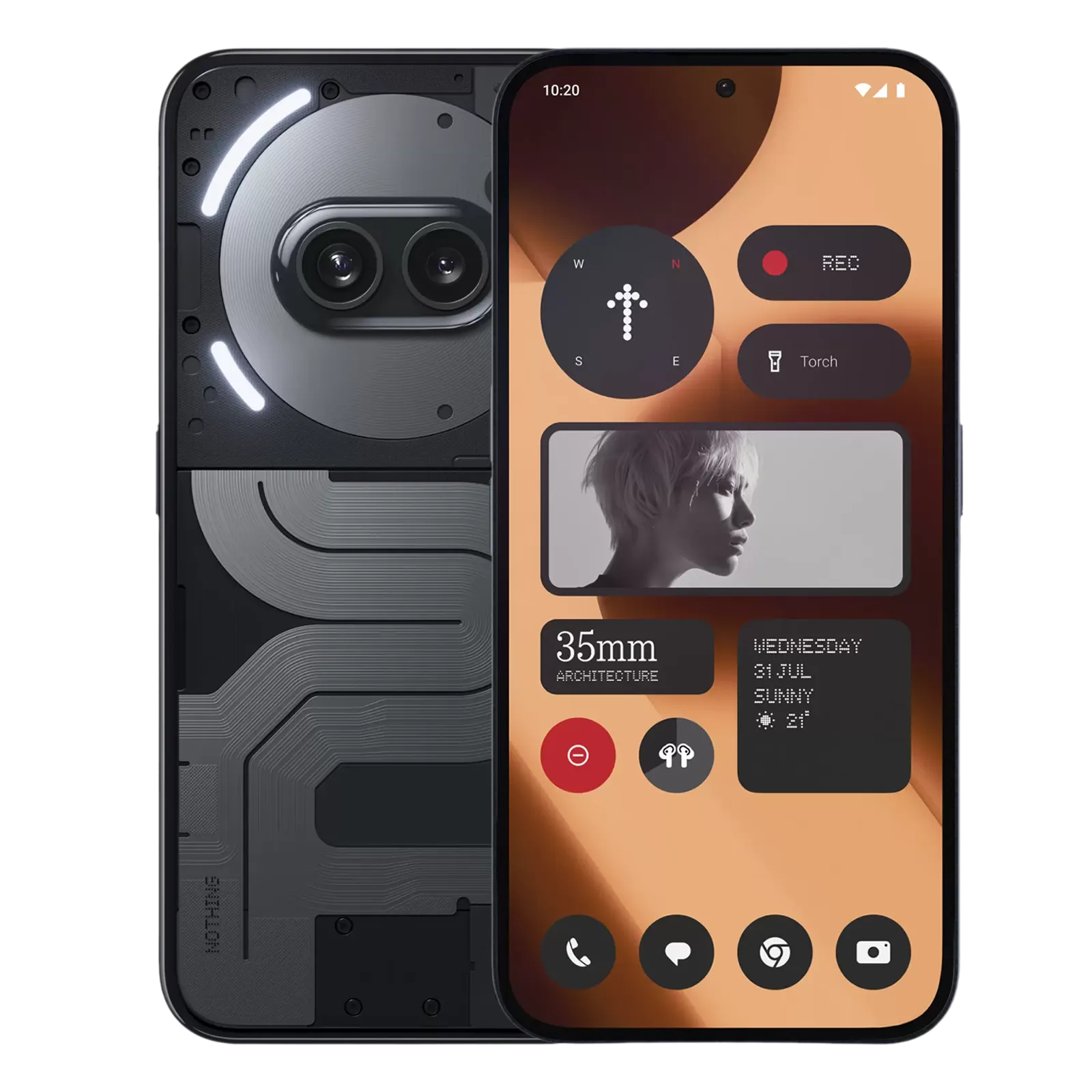 Nothing Phone (2a): Limited-release design with transparent back, not widely available in Africa retail.